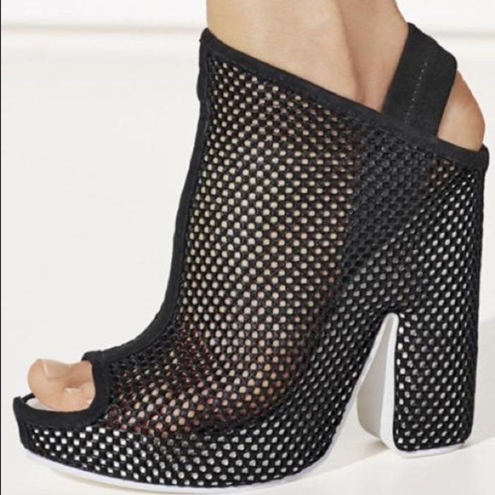 Balenciaga Mesh Slingback Sandals